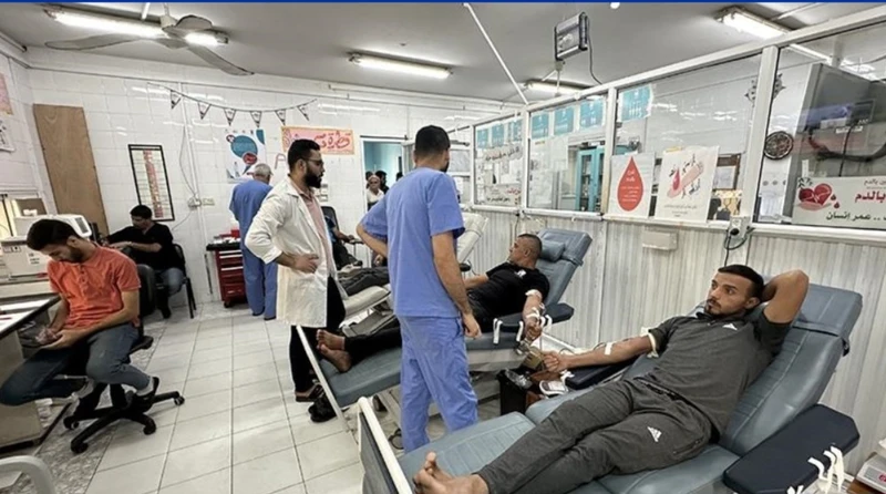 وزارة الصحة في غزة تحذّر من نقص حاد في مخزون الدم وارتفاع حصيلة ضحايا العدوان